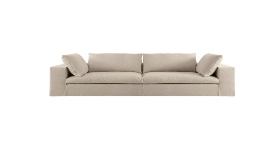 Sofa upholstered in leather or fabric Brando, Ego