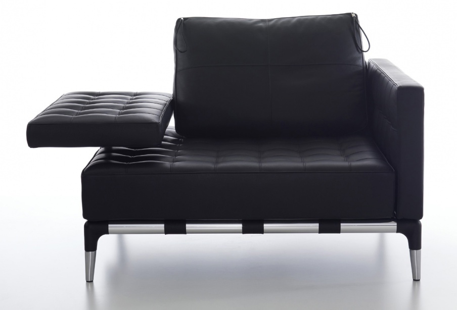 A chair on metal base 241 PRIVE, Cassina