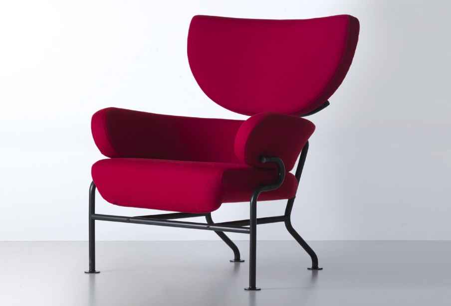 Chair round 836 TRE PEZZI, Cassina