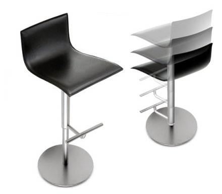 Thin bar stool