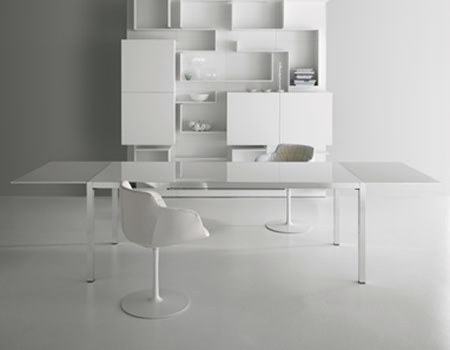 Extension dining table, MDF Italia