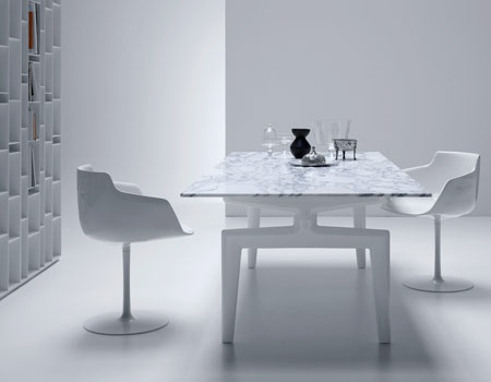 Dining table, Flow Table, MDF Italia