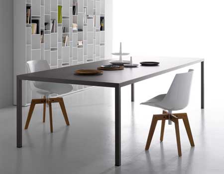 Dining table Steel MDF Italia