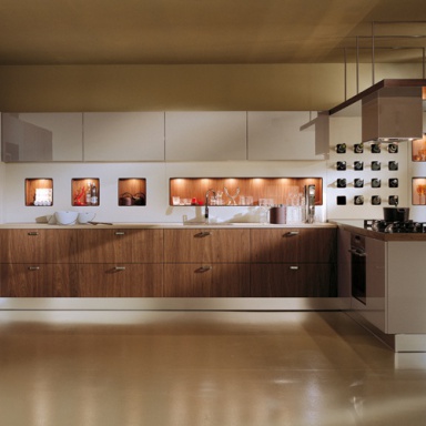 Kitchen (kitchen set) Teca, Novalinea