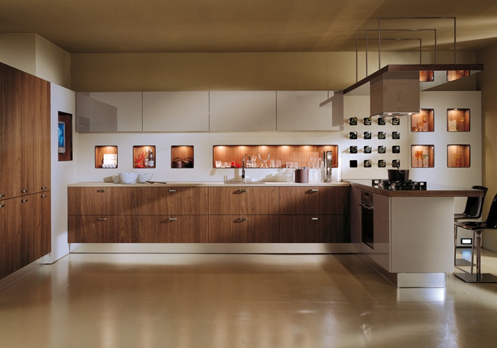 Set for the kitchen Teca, Novalinea