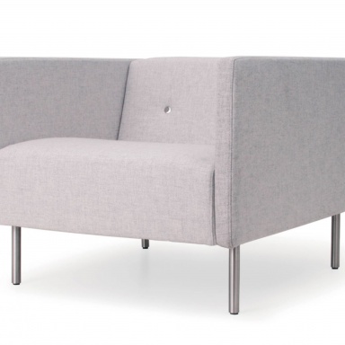 Armchair Bottoni Know Slim