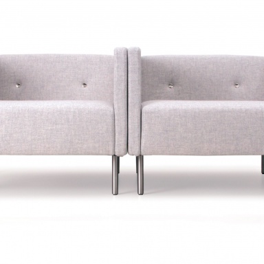 Armchair Bottoni Know Slim