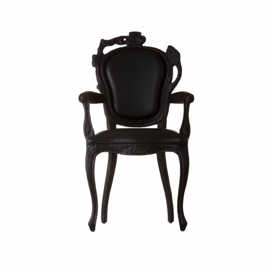 Armchair Smoke Dining Armchair, Moooi