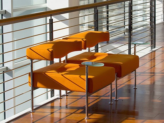 Chair with upholstered seat Momo, SITIA