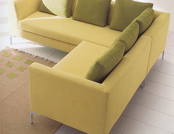The Basic sofa, corner sofa, Spagnol Group