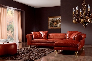 Dorian sofa corner sofa, Spagnol Group