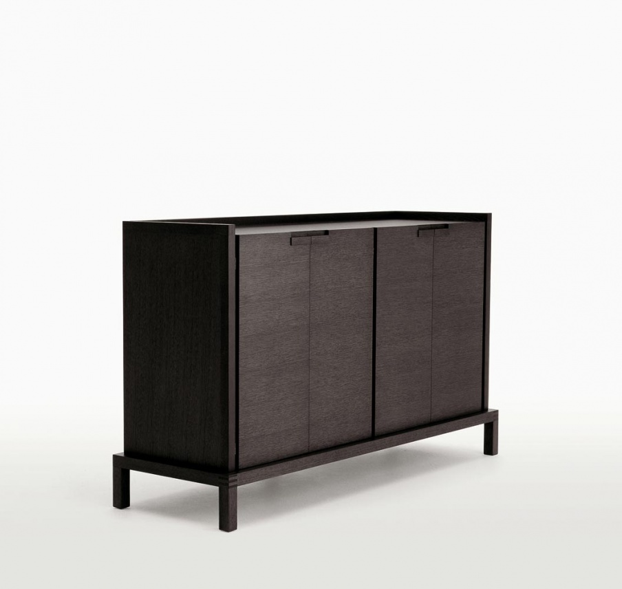 Cabinet with hinged doors, Gemina - Maxalto