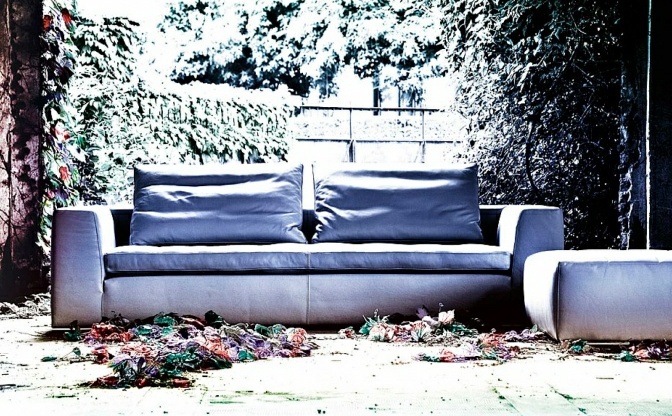 Double sofa Carta Bianca, Erba Italia