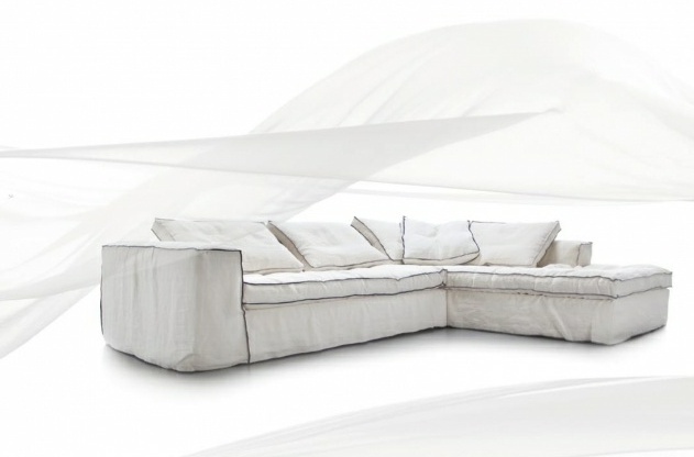 Corner sofa Carta Bianca, Erba Italia