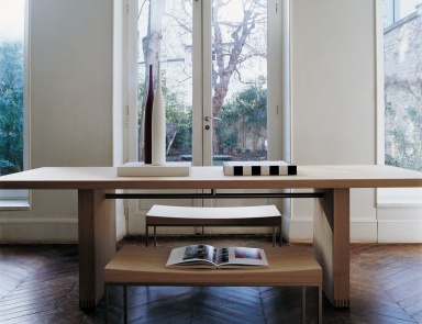 Dining table on high legs, Simposio - Maxalto