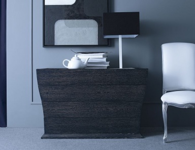A chest of drawers with wooden worktops metalicheskoj Wave, Ego