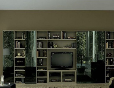 Modular storage system for the living room, San Giacomo
