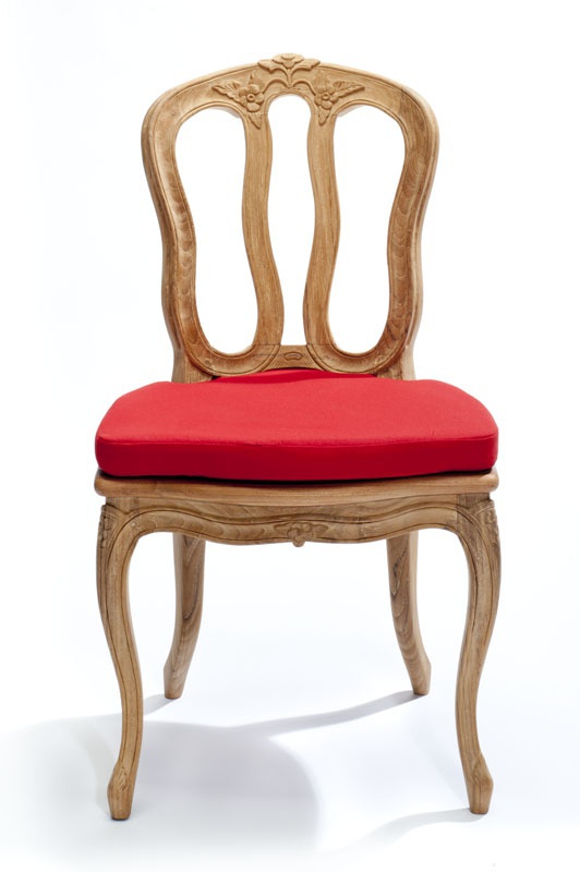 Chair with a curved backrest, Massant