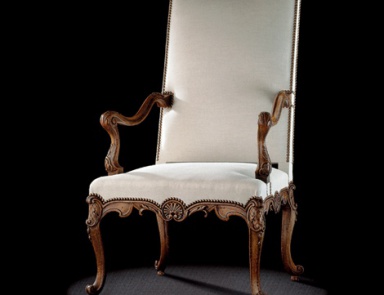 Chair with armrests, Massant