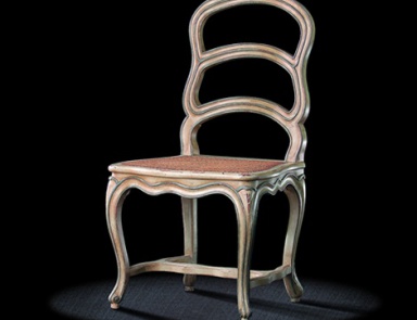 Chair with high back, Massant