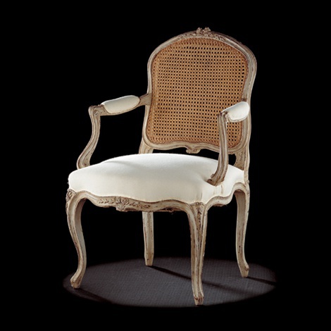 Chair with high back, Massant