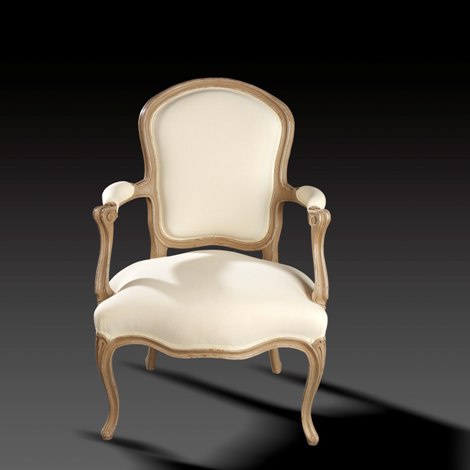 Chair with armrests, Massant