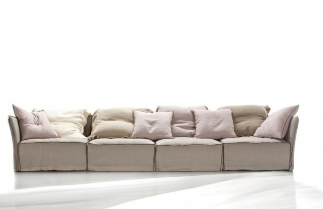 Indipendent four-seater sofa, Erba Italia