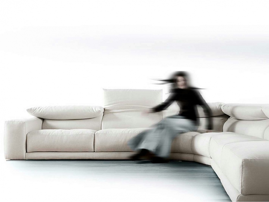 Corner modular sofa Open Sky, Erba Italia