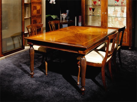 Dining table sliding Ottocento, Medea