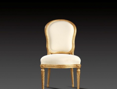 The chair with the frame made of solid wood, Massant