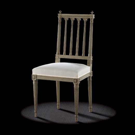 Chair with high back, Massant