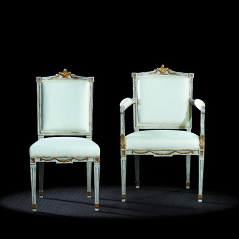 Chair in fabric, Massant