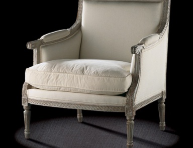 Armchair in fabric, Massant