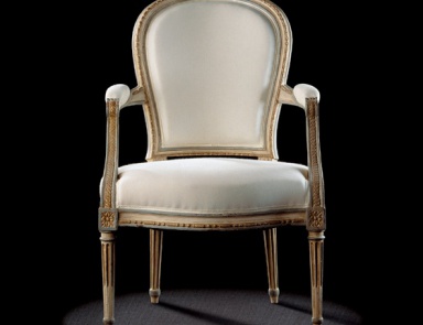 Armchair in fabric, Massant