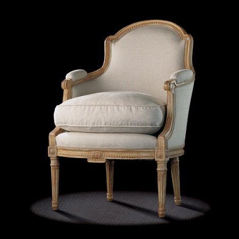 Chair with armrests, Massant