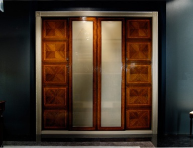 Bookcase with space for TV Ottocento, Medea