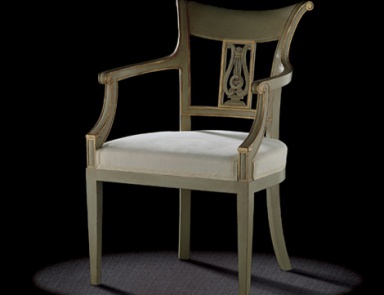 Dining chair with armrests, Massant