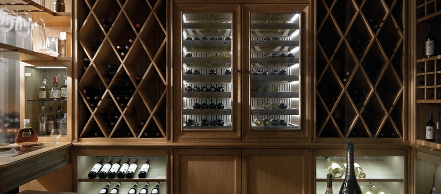 Cabinet for bottles , Laboratorio Italiano
