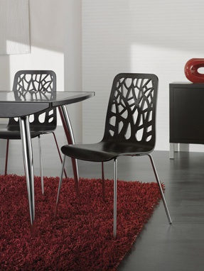 29M chair with carved back, IdealSedia