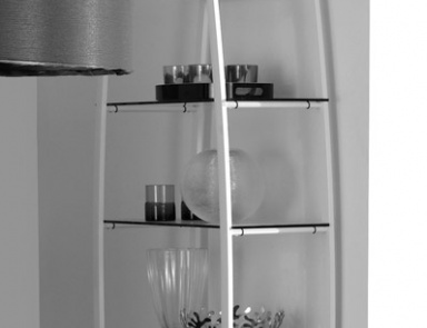 Showcase Atlante, IdealSedia (dining room furniture, Italy)