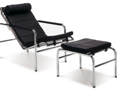 Armchair with pouf, Funzionalismo