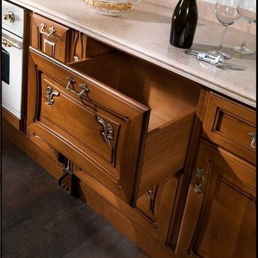 Kitchen (kitchen set) Rubino of walnut