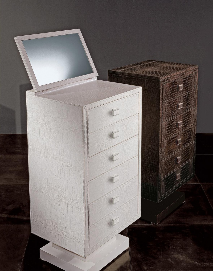 High dresser with mirror Parigi, Rugiano