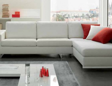 Led corner sofa, Pibiemme