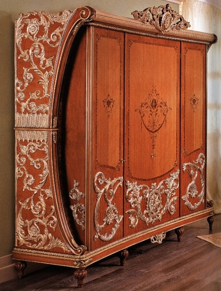 Wardrobe on a frame of solid wood 6006, Riva Mobili d'arte