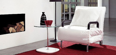 Chair with armrests, classic Arturo - Bonaldo