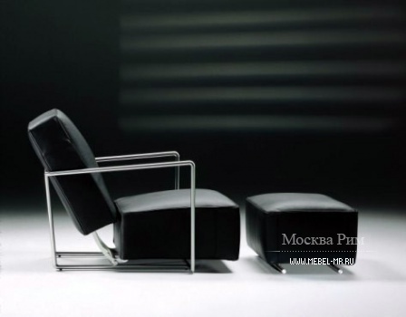 Chair-transformer frame made of metal with leather or a cloth.b.c, Flexform