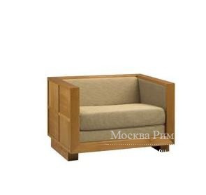 Chair bed wooden frame Poltrona Letto 900 Scacchi, Morelato