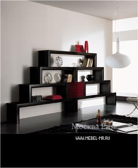 Wood shelf unit C22, Angela Bizzarri