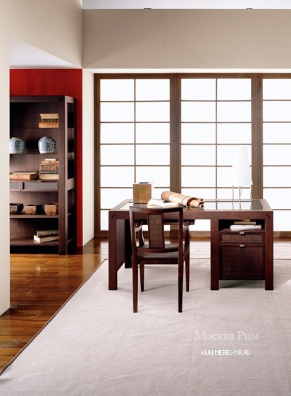 A chair on a frame of solid oak Shogun, Bamax